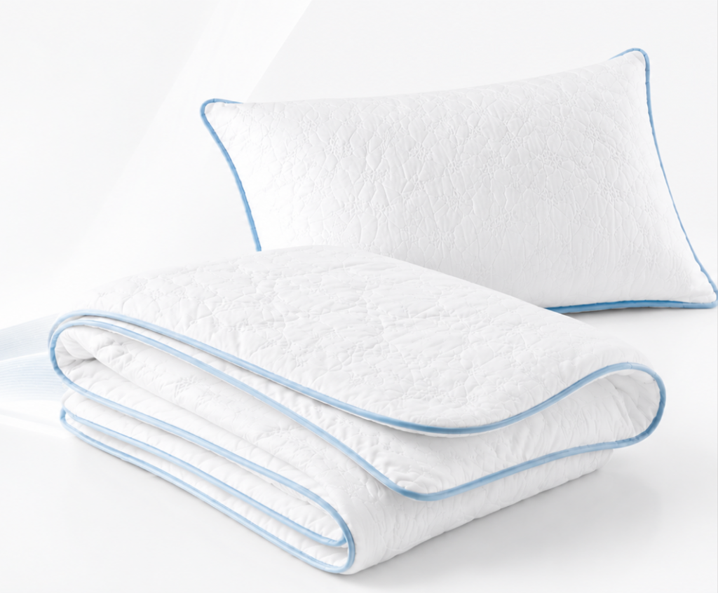 Erleben Sie Schlafkomfort neu – mit der innovativen CoolAge® Kollektion, die sich perfekt an Ihre Temperaturbedürfnisse anpasst.