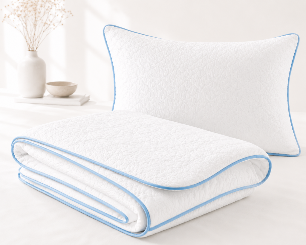 Erleben Sie Schlafkomfort neu – mit der innovativen CoolAge® Kollektion, die sich perfekt an Ihre Temperaturbedürfnisse anpasst.